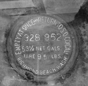 1945 ca Bayonne Barrel  plug